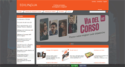 Desktop Screenshot of edilingua.it