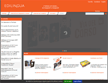 Tablet Screenshot of edilingua.it